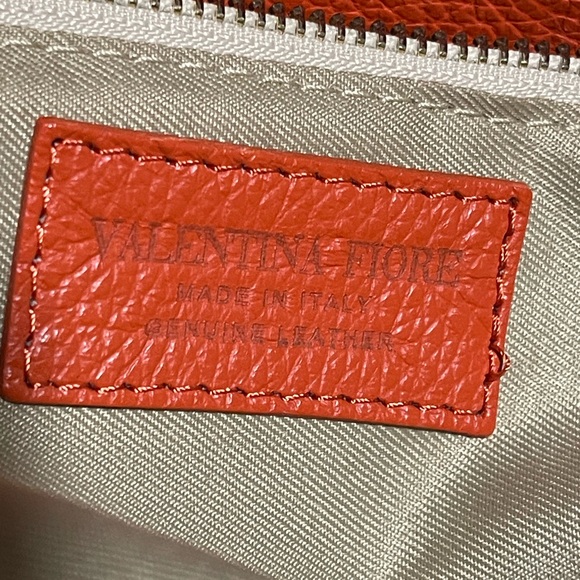 Valentina Fiori Woven/Leather pocketbook - Picture 3 of 11